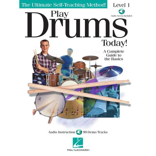 PLAY DRUMS TODAY Level 1 Book & Online Audio Access