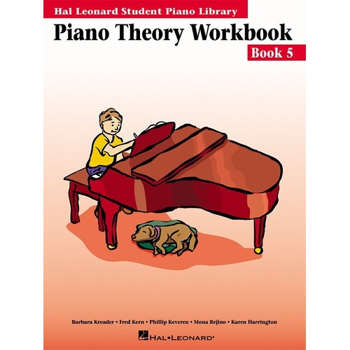 HAL LEONARD STUDENT PIANO LIBRARY PIANO THEORY WORKBOOK Book 5