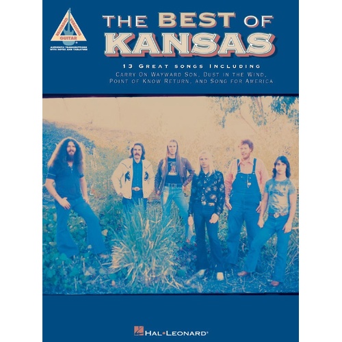 KANSAS THE BEST OF Guitar Recorded Versions NOTES & TAB
