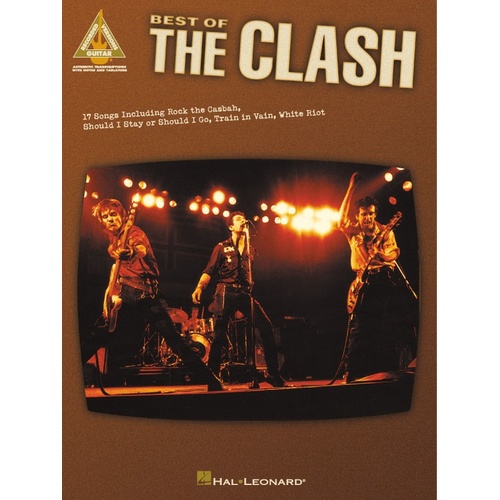 CLASH THE BEST OF Guitar Recorded Versions NOTES & TAB