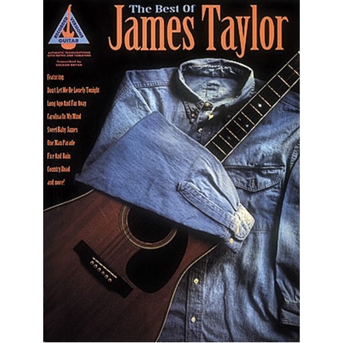 JAMES TAYLOR THE BEST OF Guitar Recorded Versions NOTES & TAB