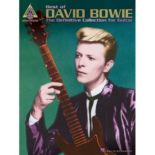 DAVID BOWIE THE BEST OF Guitar Recorded Versions NOTES & TAB