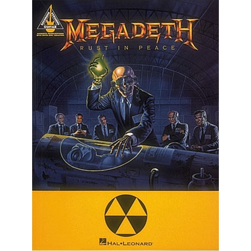 MEGADETH RUST IN PEACE Guitar Recorded Versions NOTES & TAB