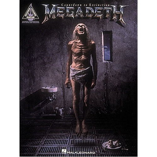 MEGADETH COUNTDOWN TO EXTINCTION Guitar Recorded Versions NOTES & TAB