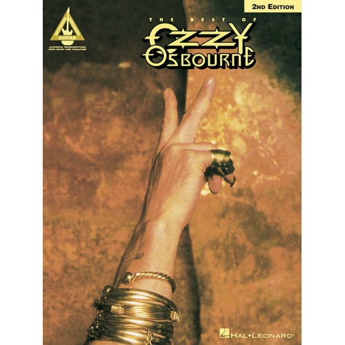 OZZY OSBOURNE THE BEST OF Guitar Recorded Versions NOTES & TAB