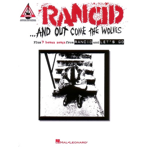 RANCID AND OUT COME THE WOLVES Guitar Recorded Versions NOTES & TAB