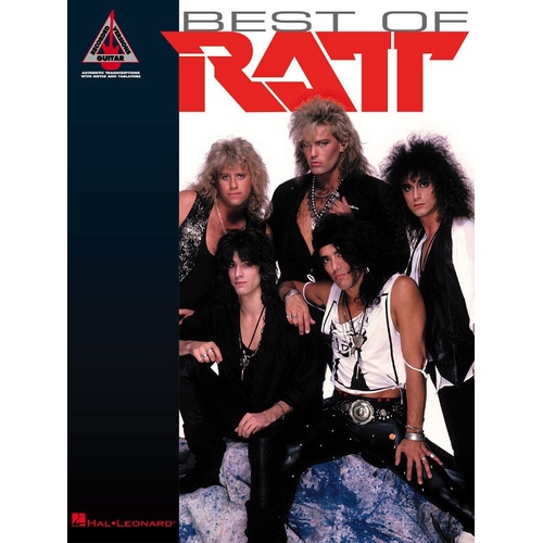 RATT THE BEST OF Guitar Recorded Versions NOTES & TAB