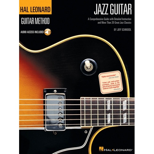 HAL LEONARD GUITAR METHOD JAZZ GUITAR Book & Audio Access