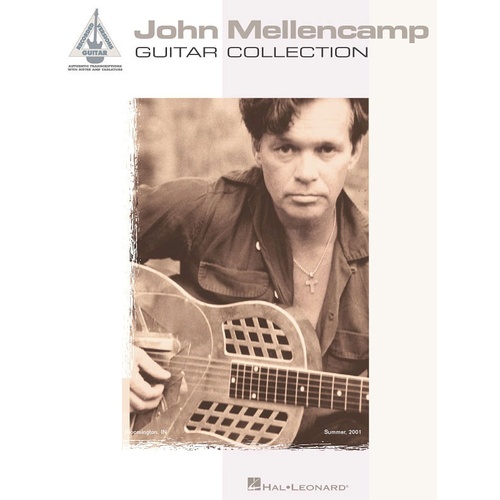 JOHN MELLENCAMP COLLECTION Guitar Recorded Versions NOTES & TAB