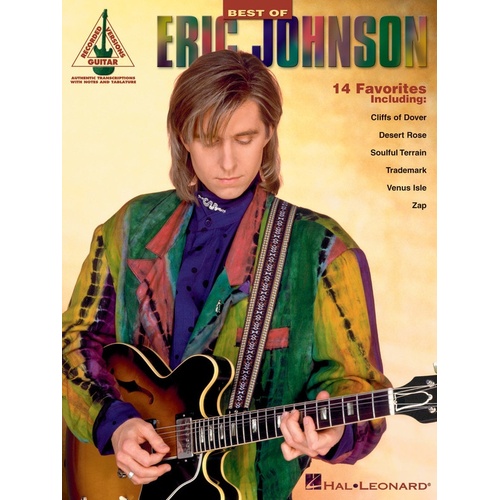 ERIC JOHNSON THE BEST OF Guitar Recorded Versions NOTES & TAB