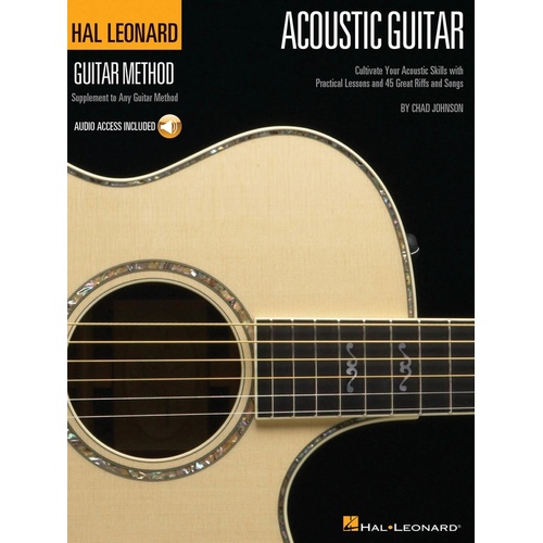 HAL LEONARD GUITAR METHOD ACOUSTIC GUITAR Book & Online Audio Access