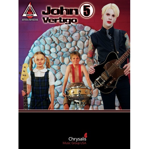 JOHN 5 VERTIGO Guitar Recorded Versions NOTES & TAB
