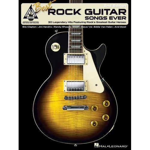 BEST ROCK GUITAR SONGS EVER Guitar Recorded Versions NOTES & TAB