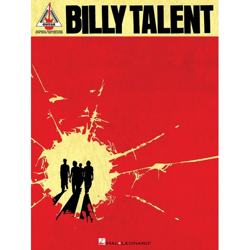 BILLY TALENT Guitar Recorded Versions NOTES & TAB