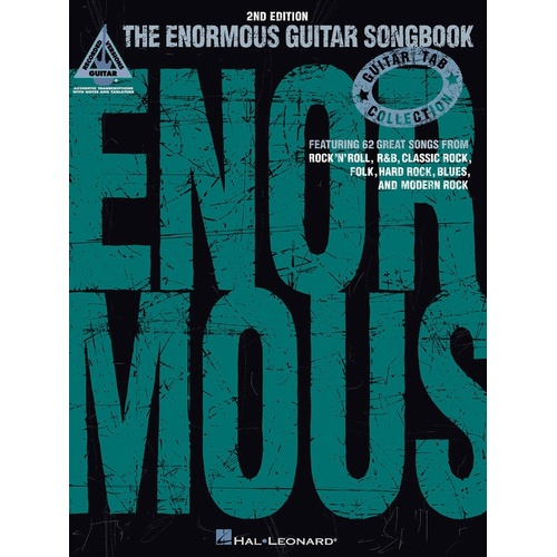 ENORMOUS GUITAR SONGBOOK Guitar Recorded Versions NOTES & TAB