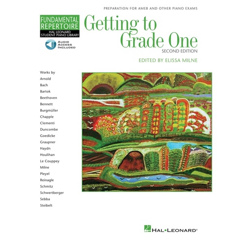 HAL LEONARD STUDENT PIANO LIBRARY GETTING TO GRADE ONE Second Edition Book & Online Audio Access