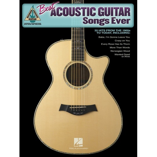 BEST ACOUSTIC GUITAR SONGS EVER Guitar Recorded Versions NOTES & TAB