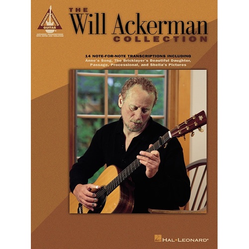 WILL ACKERMAN COLLECTION Guitar Recorded Versions NOTES & TAB