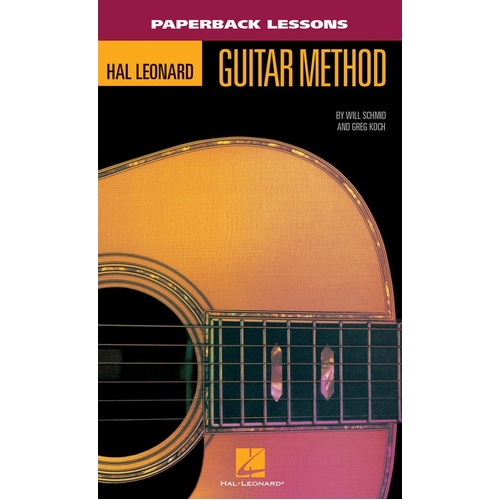 HAL LEONARD GUITAR METHOD PAPERBACK LESSONS