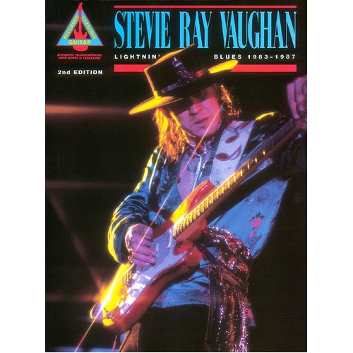 STEVIE RAY VAUGHAN LIGHTNIN BLUES 1983-1987 Guitar Recorded Versions NOTES & TAB