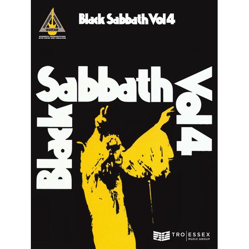 BLACK SABBATH VOL. 4 Guitar Recorded Versions NOTES & TAB