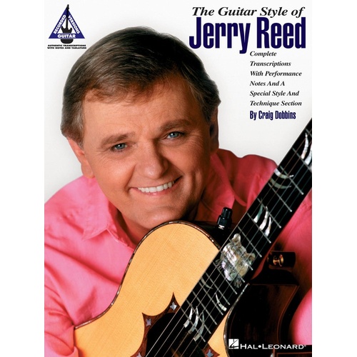 JERRY REED GUITAR STYLES Guitar Recorded Versions NOTES & TAB