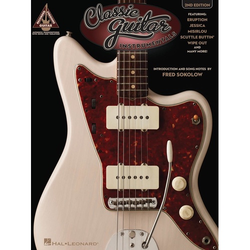 CLASSIC ROCK INSTRUMENTALS Guitar Recorded Versions NOTES & TAB