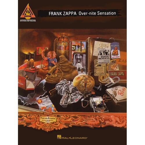 FRANK ZAPPA OVERNITE SENSATION Guitar Recorded Versions NOTES & TAB