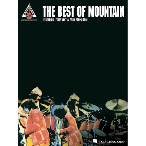 MOUNTAIN THE BEST OF Guitar Recorded Versions NOTES & TAB