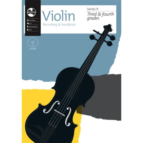 AMEB VIOLIN Series 9 Grade 3 to 4 CD & Handbook