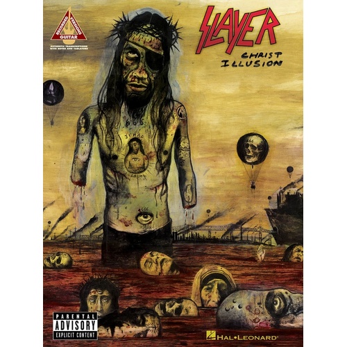 SLAYER CHRIST ILLUSION Guitar Recorded Versions NOTES & TAB
