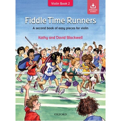 FIDDLE TIME RUNNERS Violin Book 2 Book Online Audio