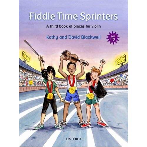 FIDDLE TIME SPRINTERS Violin Book & CD