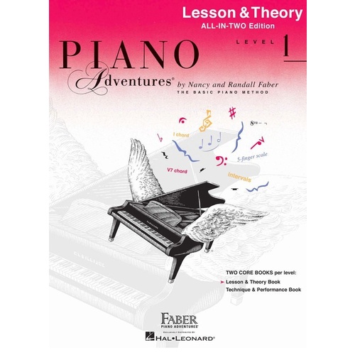 PIANO ADVENTURES LESSON AND THEORY ALL IN TWO Level 1
