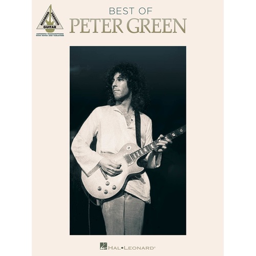PETER GREEN THE BEST OF Guitar Recorded Versions NOTES & TAB