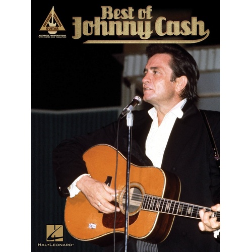 JOHNNY CASH THE BEST OF Guitar Recorded Versions NOTES & TAB