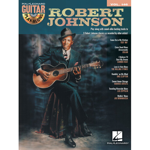 ROBERT JOHNSON Guitar Playalong Book & CD Volume 146