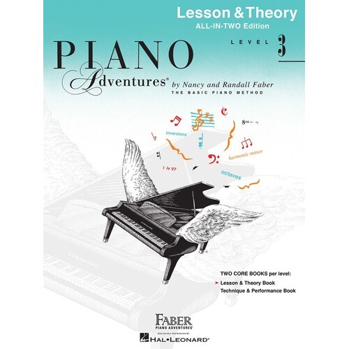 PIANO ADVENTURES LESSON & THEORY ALL IN TWO Level 3
