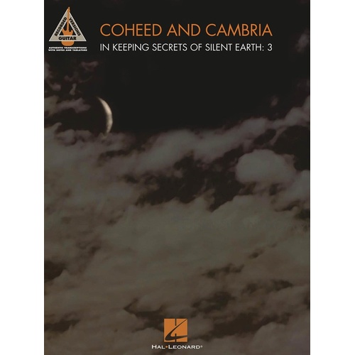 COHEED & CAMBRIA IN KEEPING SECRETS OF SILENT EARTH 3 Guitar Recorded Versions NOTES & TAB