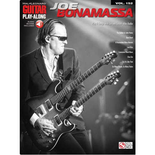 JOE BONAMASSA Guitar Playalong with Online Audio Access and TAB Volume 152