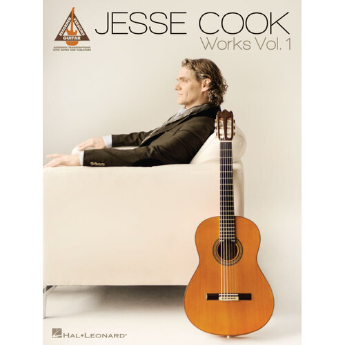 JESSE COOK WORKS VOL 1 Guitar Recorded Versions NOTES & TAB