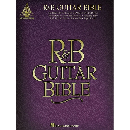 R&B GUITAR BIBLE Guitar Recorded Versions NOTES & TAB