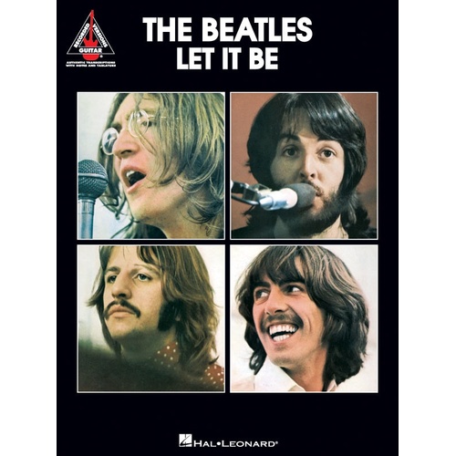 BEATLES LET IT BE Guitar Recorded Versions NOTES & TAB