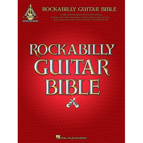 ROCKABILLY GUITAR BIBLE Guitar Recorded Versions NOTES & TAB
