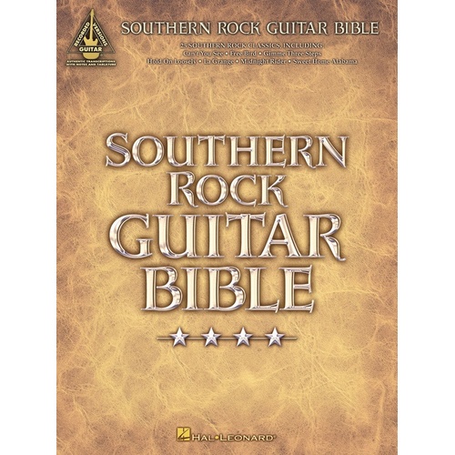 SOUTHERN ROCK GUITAR BIBLE Guitar Recorded Versions NOTES & TAB