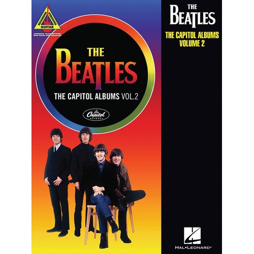 BEATLES CAPITOL ALBUMS VOL 2 Guitar Recorded Versions NOTES & TAB