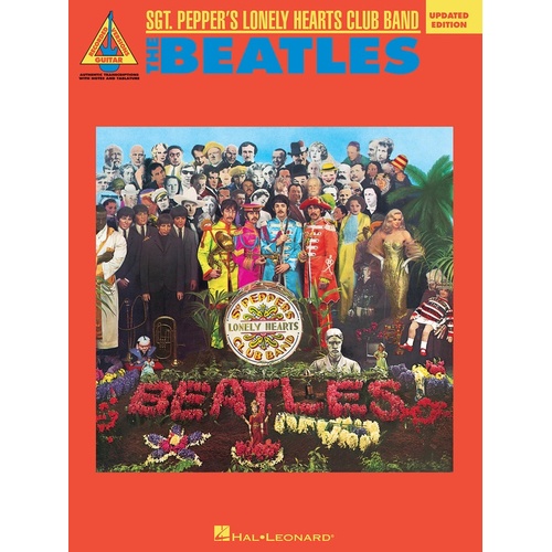 BEATLES SGT PEPPERS Guitar Recorded Versions NOTES & TAB