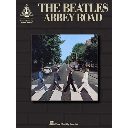 BEATLES ABBEY ROAD Guitar Recorded Versions NOTES & TAB