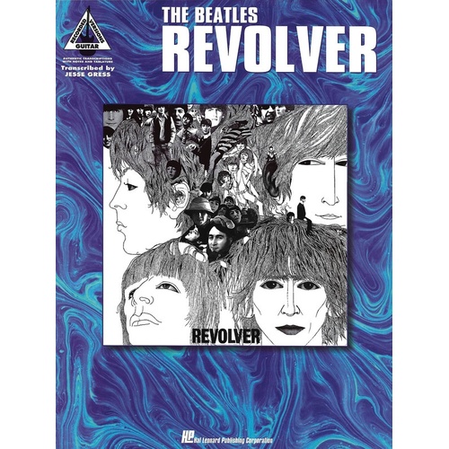 BEATLES REVOLVER Guitar Recorded Versions NOTES & TAB