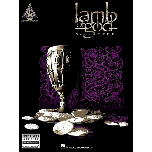LAMB OF GOD SACRAMENT Guitar Recorded Versions NOTES & TAB